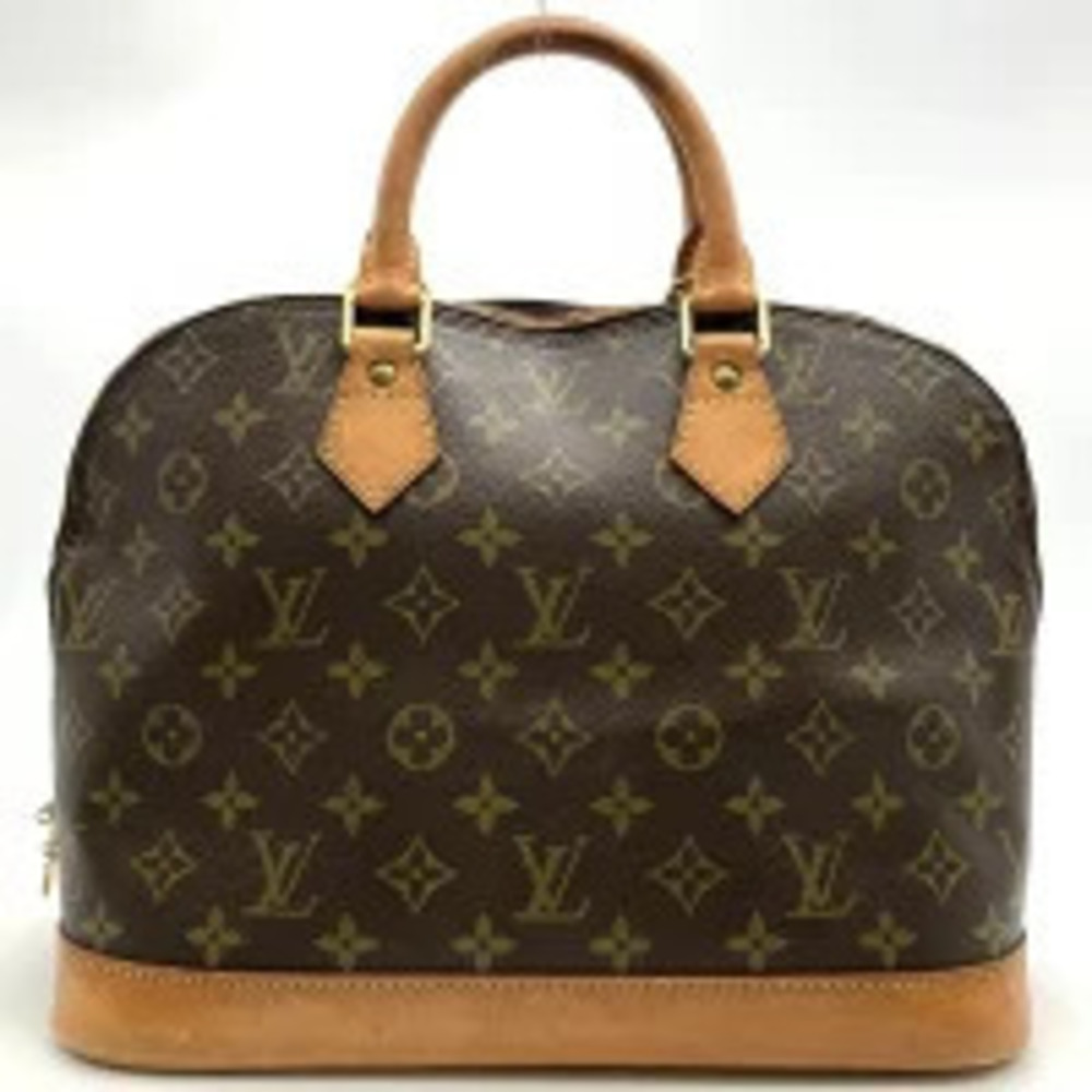 Louis Vuitton Alma Handbag brown monogram canvas